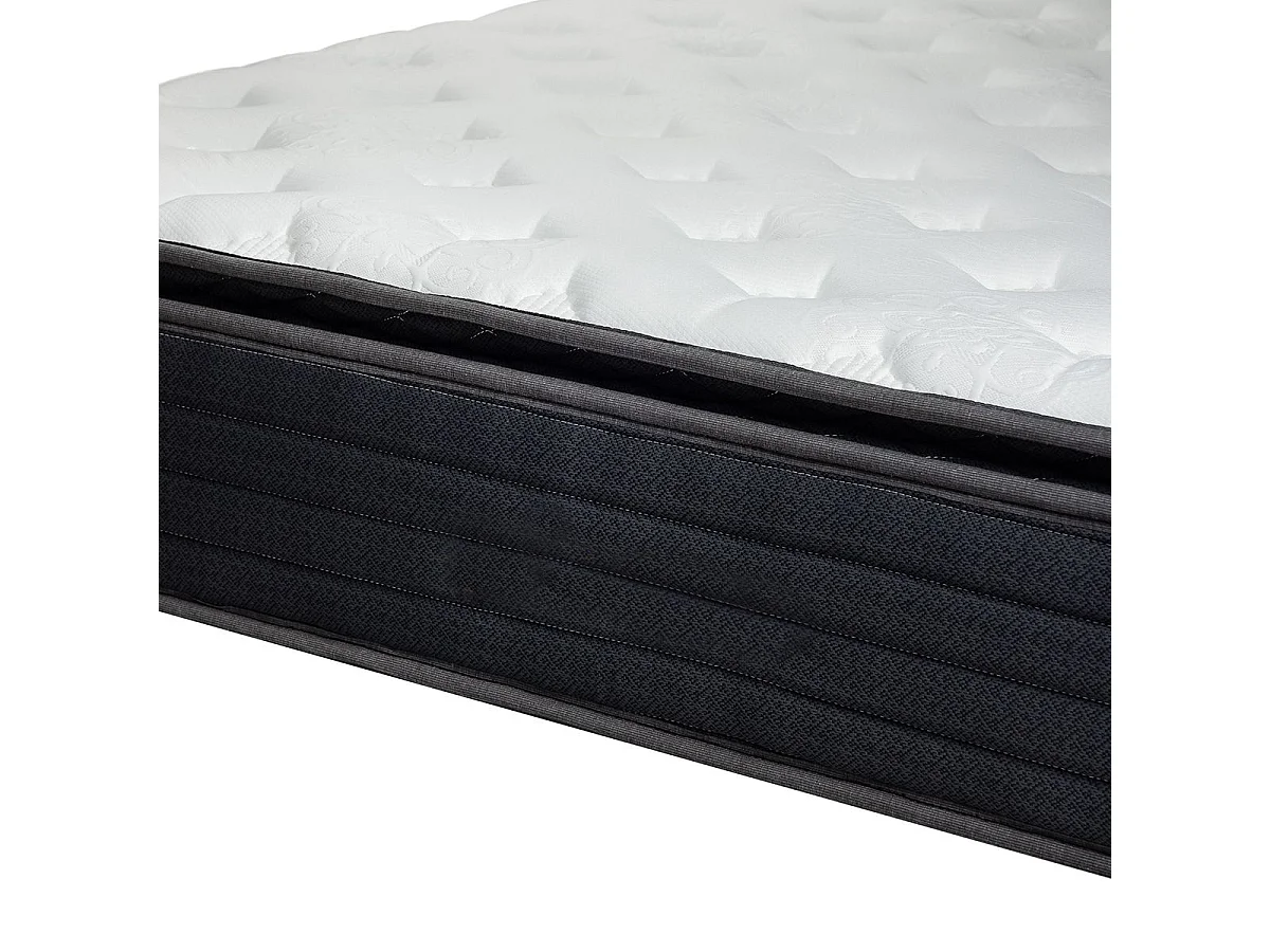 Matelas ressorts ensachés 140x190cm épaisseur 29cm 3 zones de confort - TAMAR