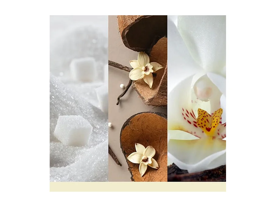 Moyenne bougie Averses de neige à la vanille