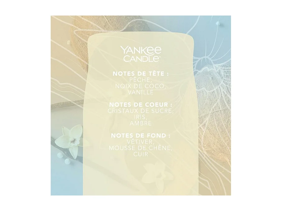 Grande bougie Averses de neige à la vanille