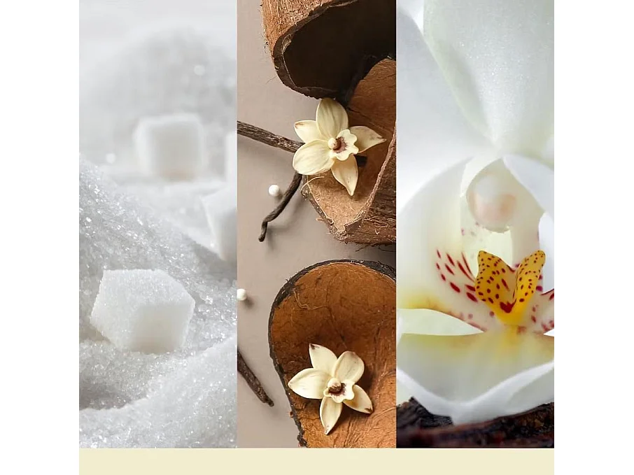 Grande bougie Averses de neige à la vanille