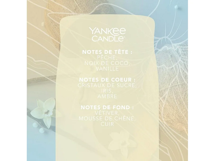 Grande bougie Averses de neige à la vanille