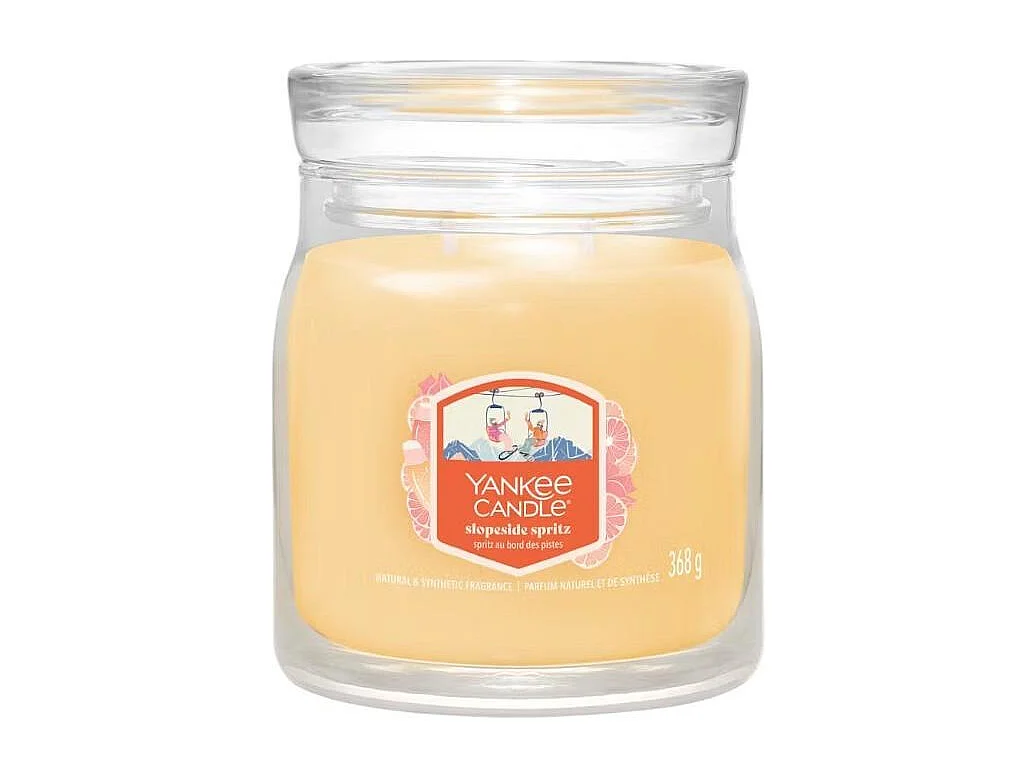 Moyenne bougie Spritz au bord des pistes