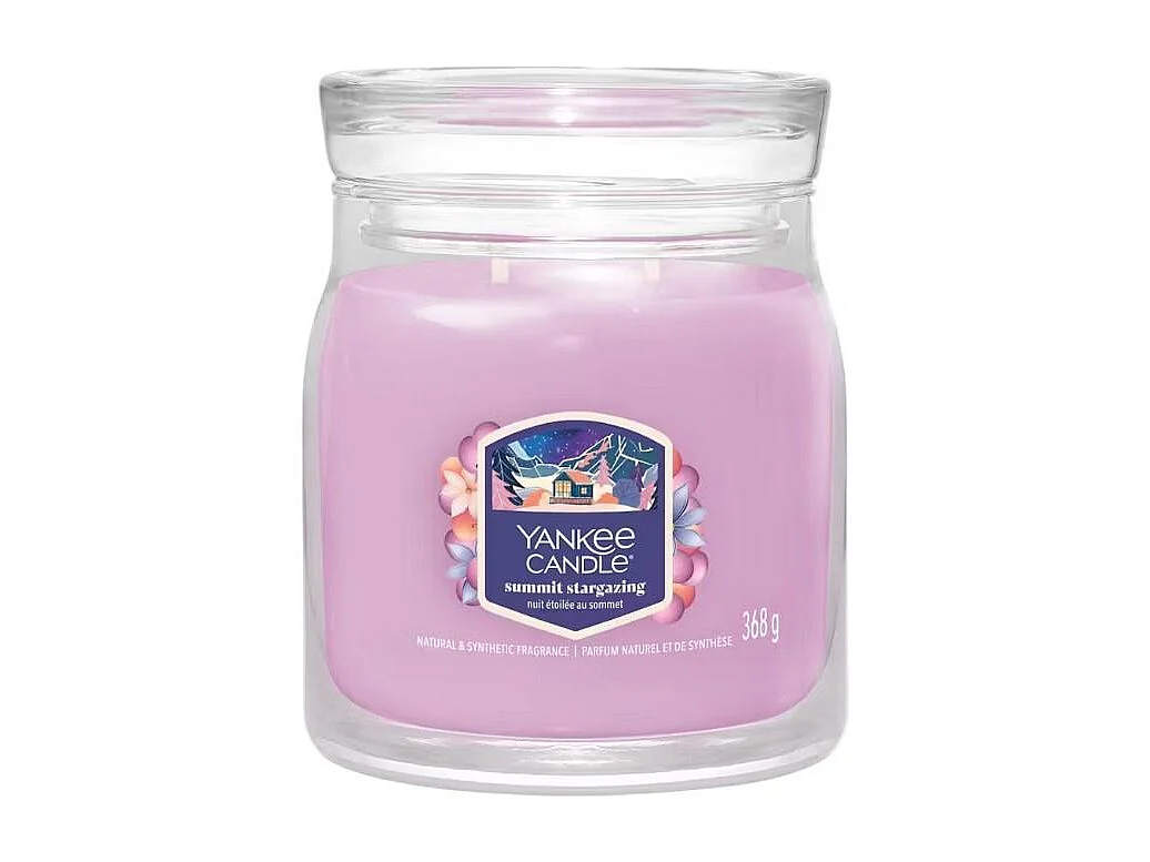 Moyenne bougie Nuit étoilée au sommet