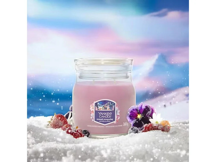 Moyenne bougie Nuit étoilée au sommet