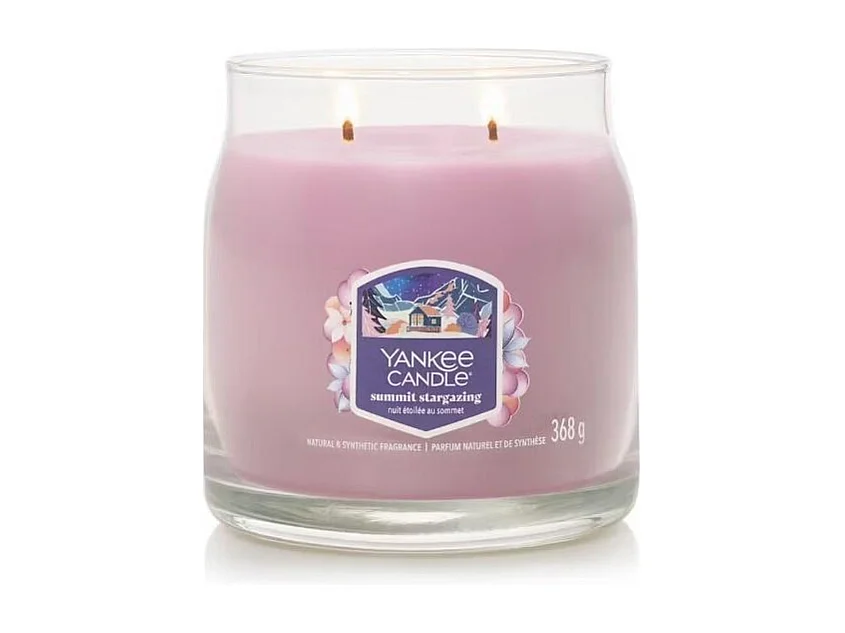 Moyenne bougie Nuit étoilée au sommet