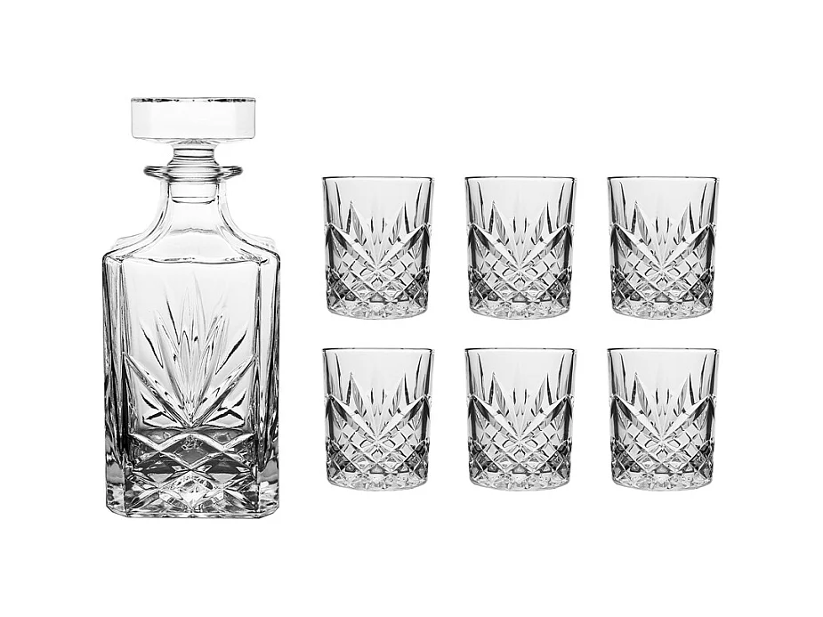 Coffret carafe avec 6 verres Gatsby