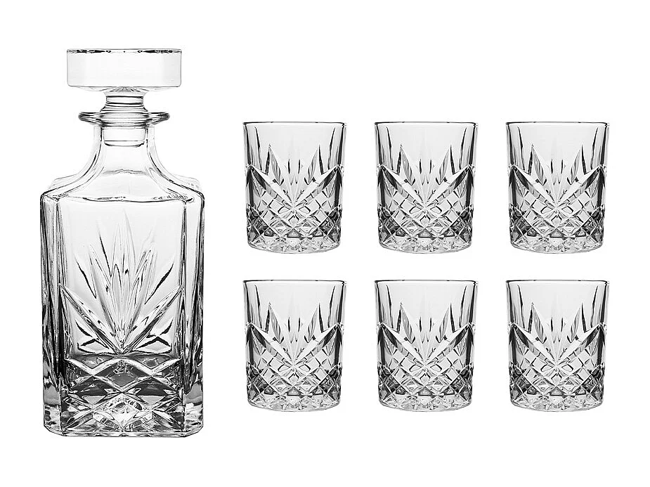 Coffret carafe avec 6 verres Gatsby