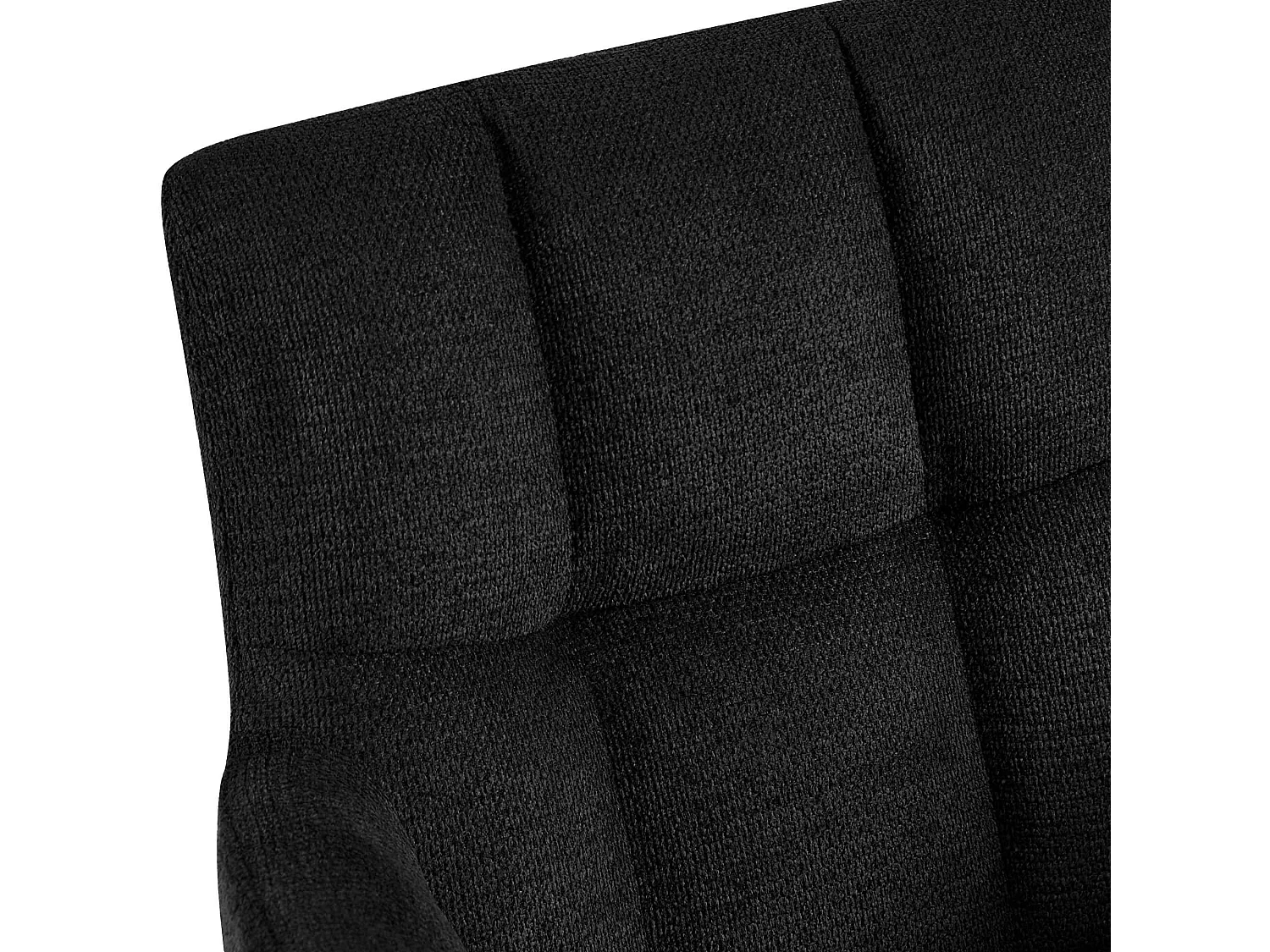 chaises avec accoudoirs - Tissu - Noir - Jonah