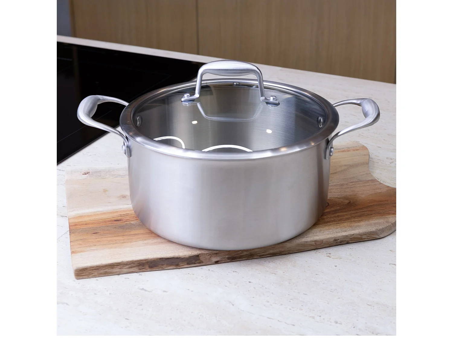 Menastyl - Lot De 5 Pieces Trinox En Acier Inoxydable