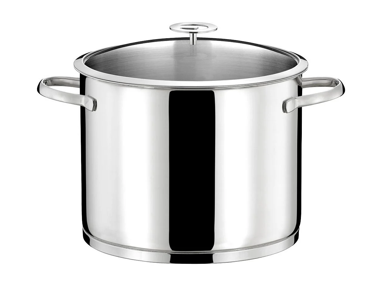 Elysée - Lot 6 pièces - 3 casseroles 16/18/20 cm, 1 faitout 24 cm, 1 couvercle universel et 1 pierre d'argent®