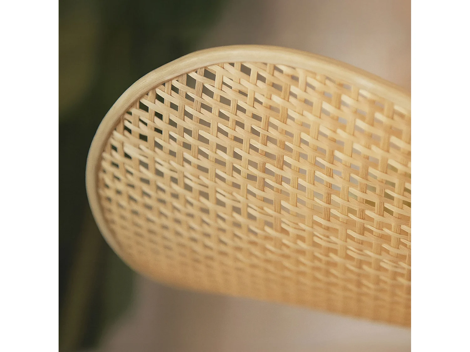 Now's Home - Suspension En Bambou Naturel 60x50x25cm Luciole