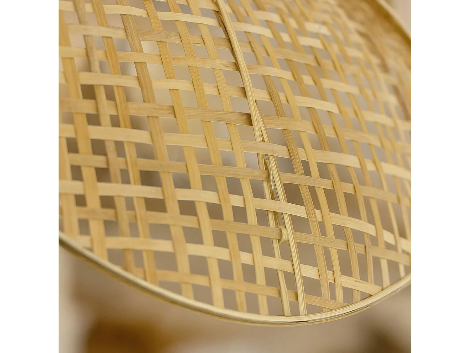 Now's Home - Suspension En Bambou Naturel Luciole