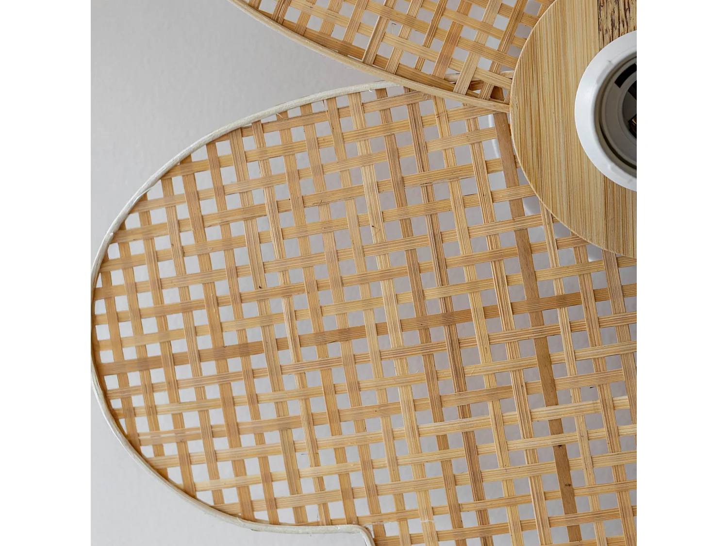 Now's Home - Applique Murale En Bambou Naturel Petali