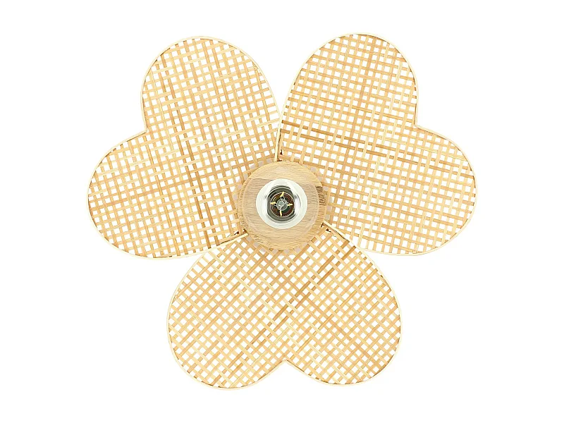 Now's Home - Applique Murale En Bambou Naturel Petali