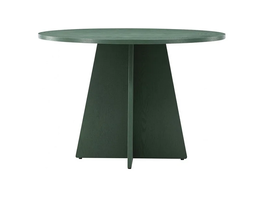 Table à Manger Ronde "Bootcut" 110cm Vert