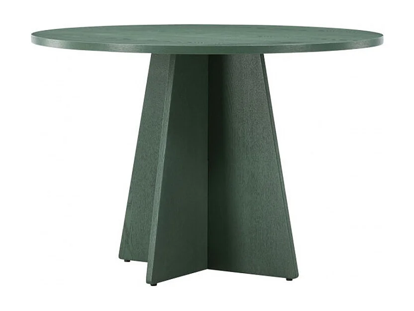 Table à Manger Ronde "Bootcut" 110cm Vert