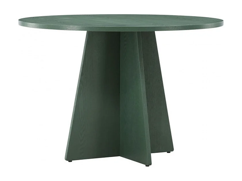 Table à Manger Ronde "Bootcut" 110cm Vert