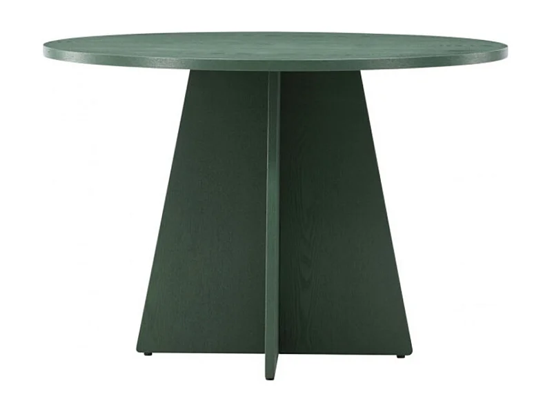 Table à Manger Ronde "Bootcut" 110cm Vert