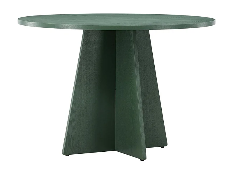 Table à Manger Ronde "Bootcut" 110cm Vert