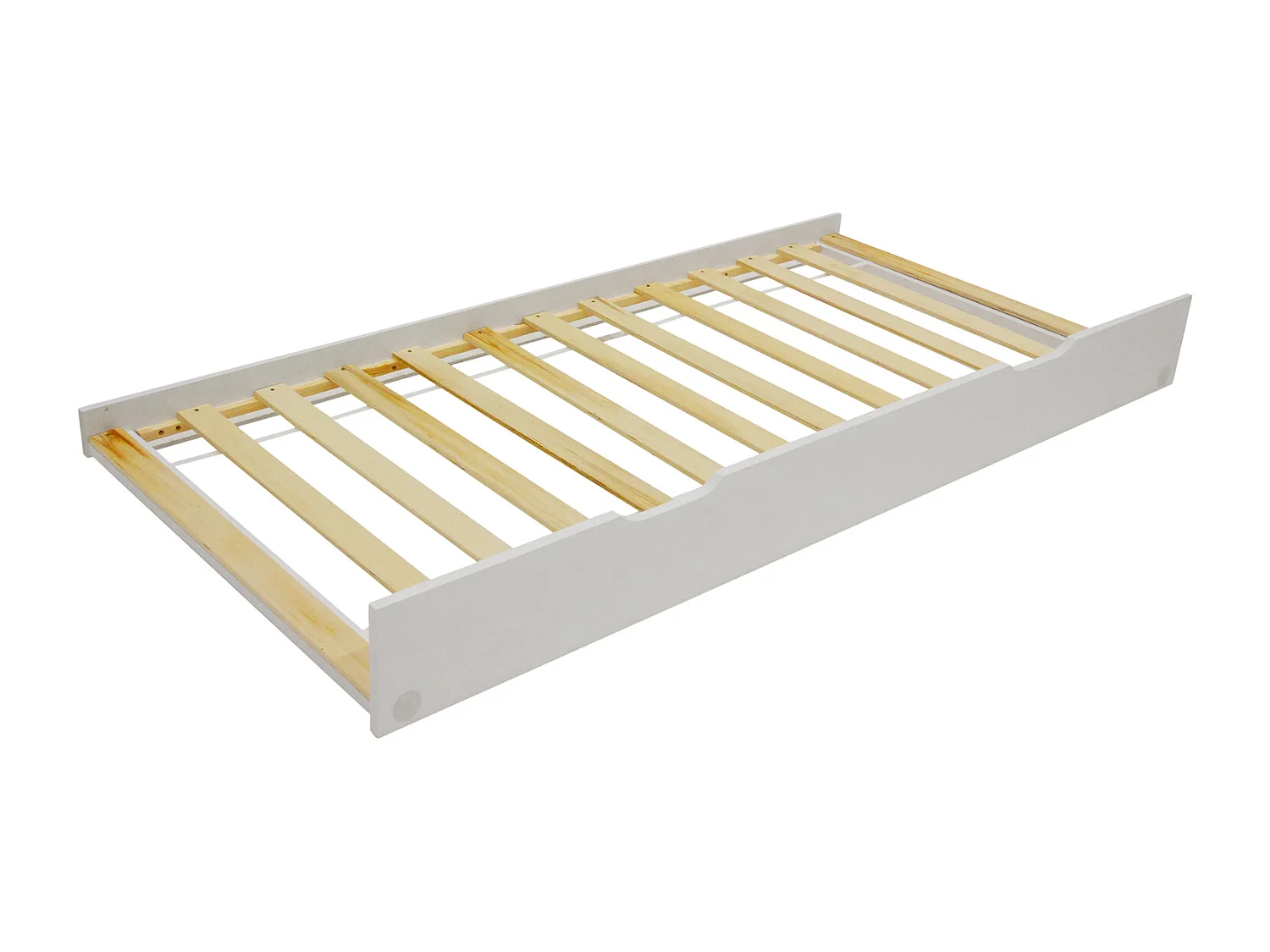 Kinder onderschuifbed 190x90cm wit ADAM