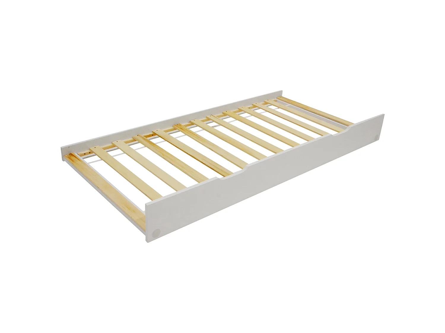 Cama com gavetão para crianças 190x90cm branco ADAM