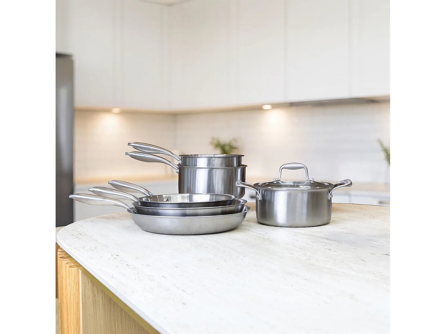 Menastyl - Casserole Trinox 18cm En Acier Inoxydable