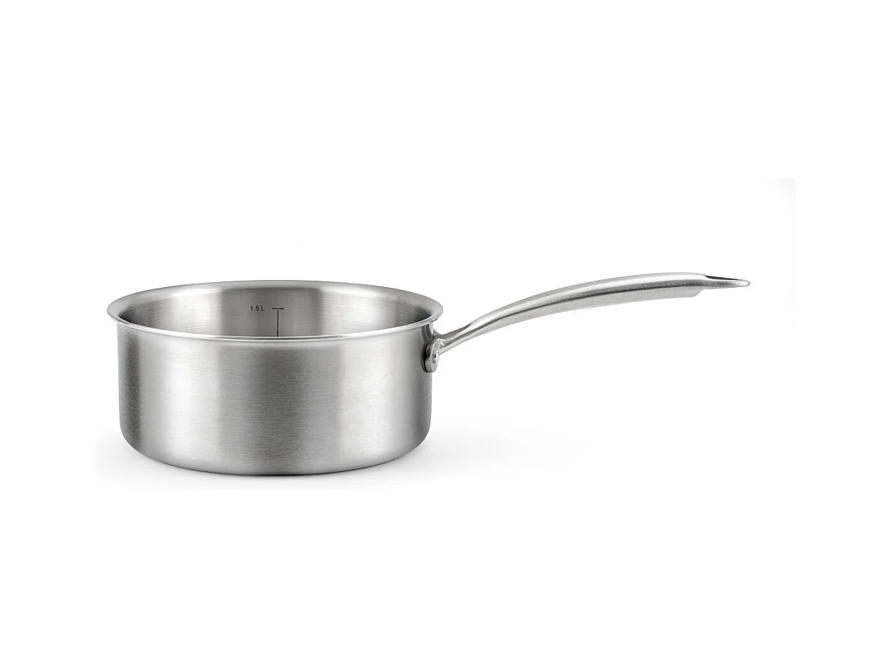 Gourmet - Lot de 3 casseroles inox 16/18/20cm