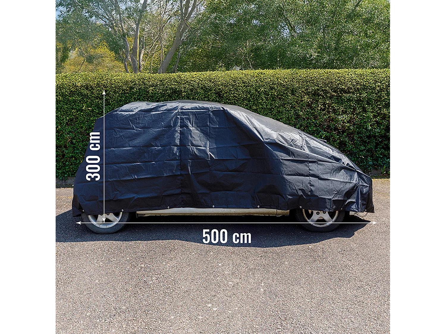 Flache Multifunktionshülle L 300 x B 500 cm