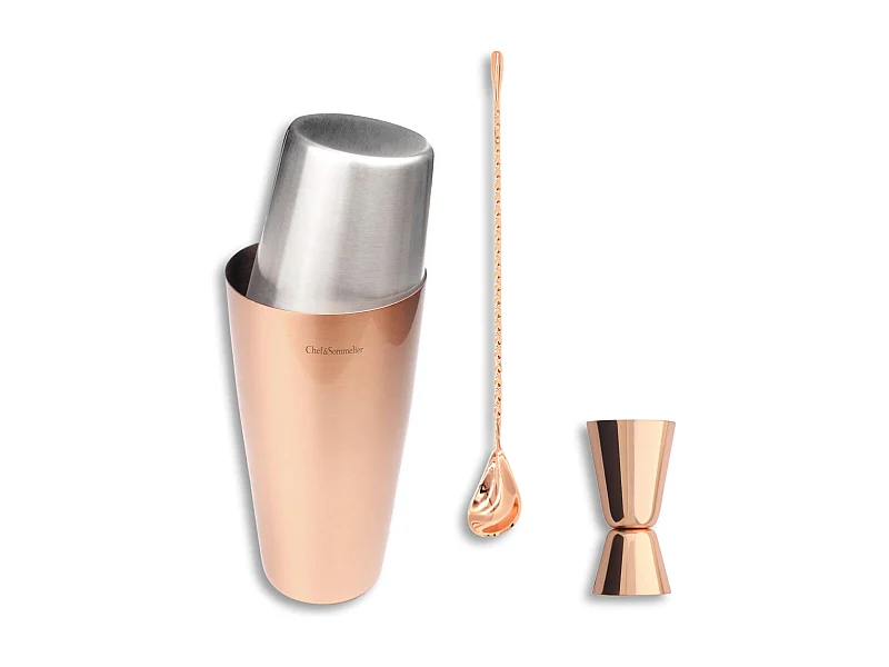 Cocktail - Set préparation barman 3 pièces