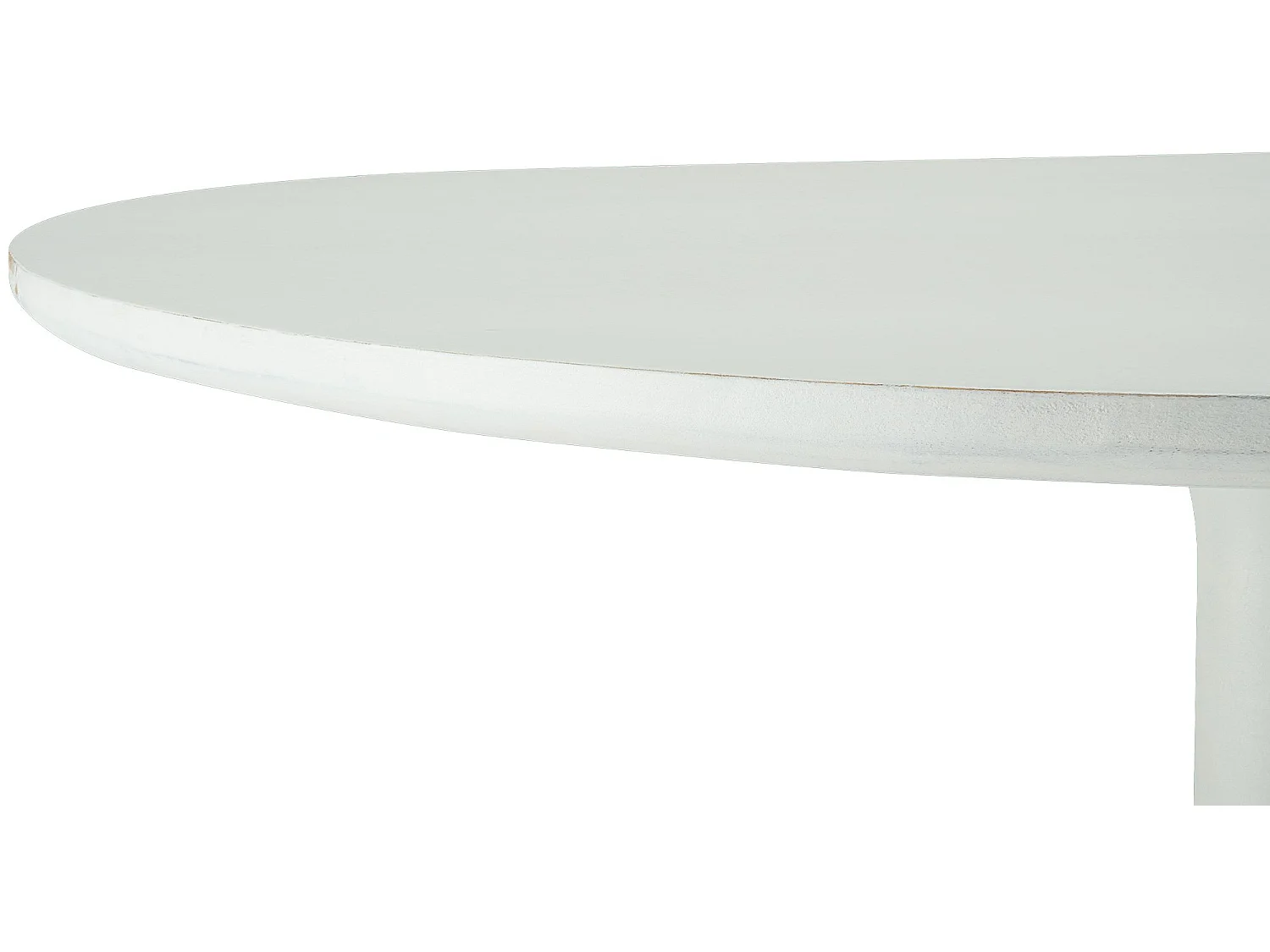 Table d'appoint - rond Ø 70 cm - Bois - Blanc antique - Morristown