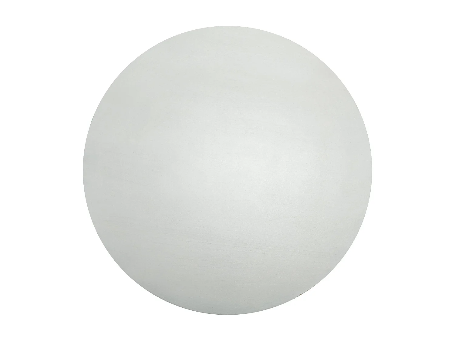 Table d'appoint - rond Ø 70 cm - Bois - Blanc antique - Morristown