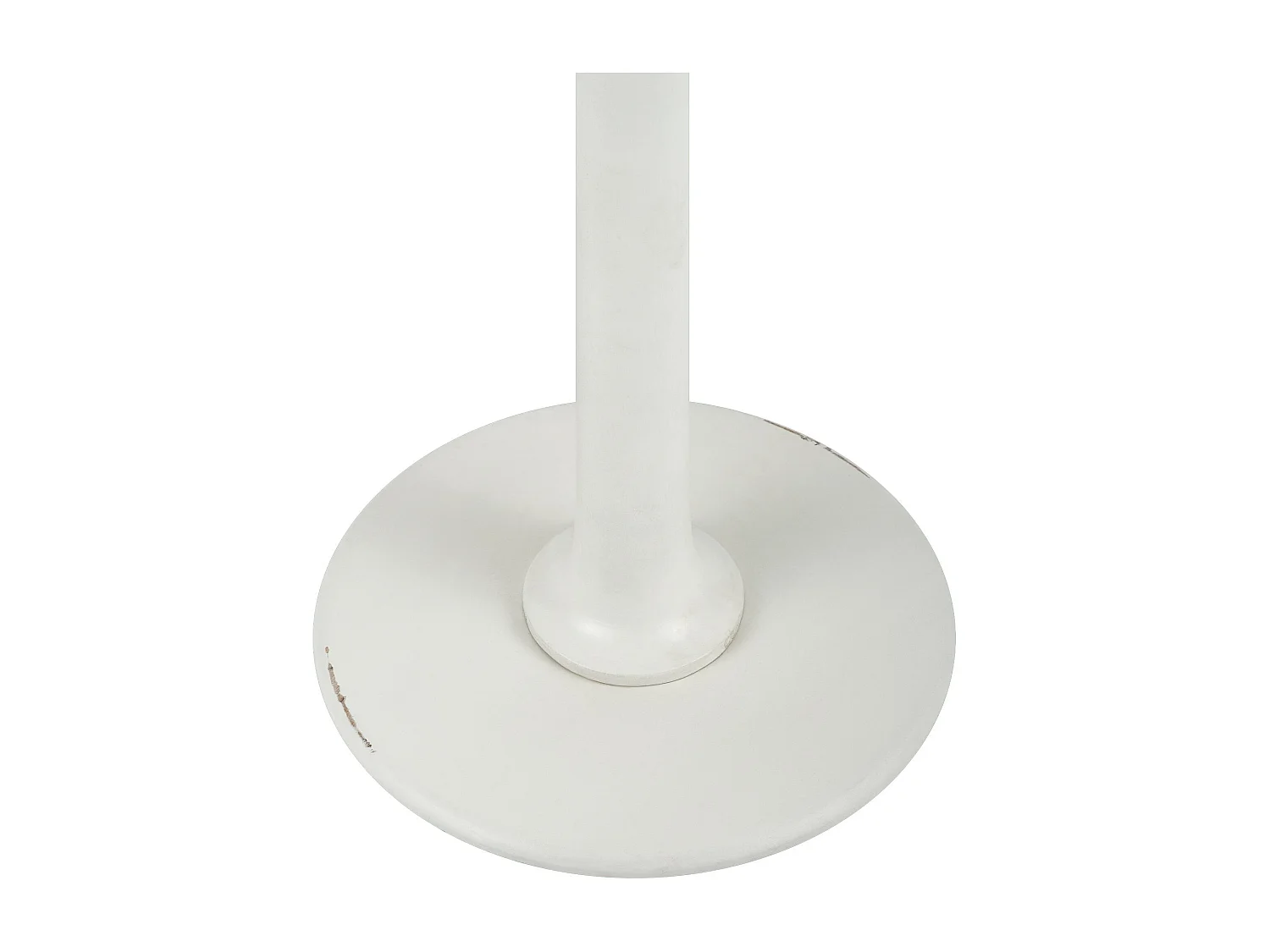 Table d'appoint - rond Ø 70 cm - Bois - Blanc antique - Morristown