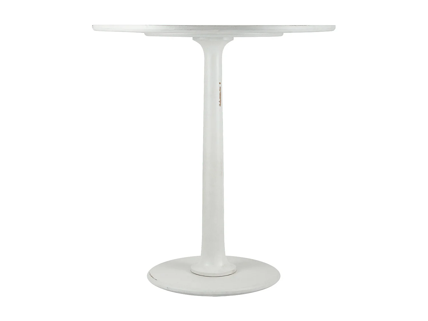 Table d'appoint - rond Ø 70 cm - Bois - Blanc antique - Morristown