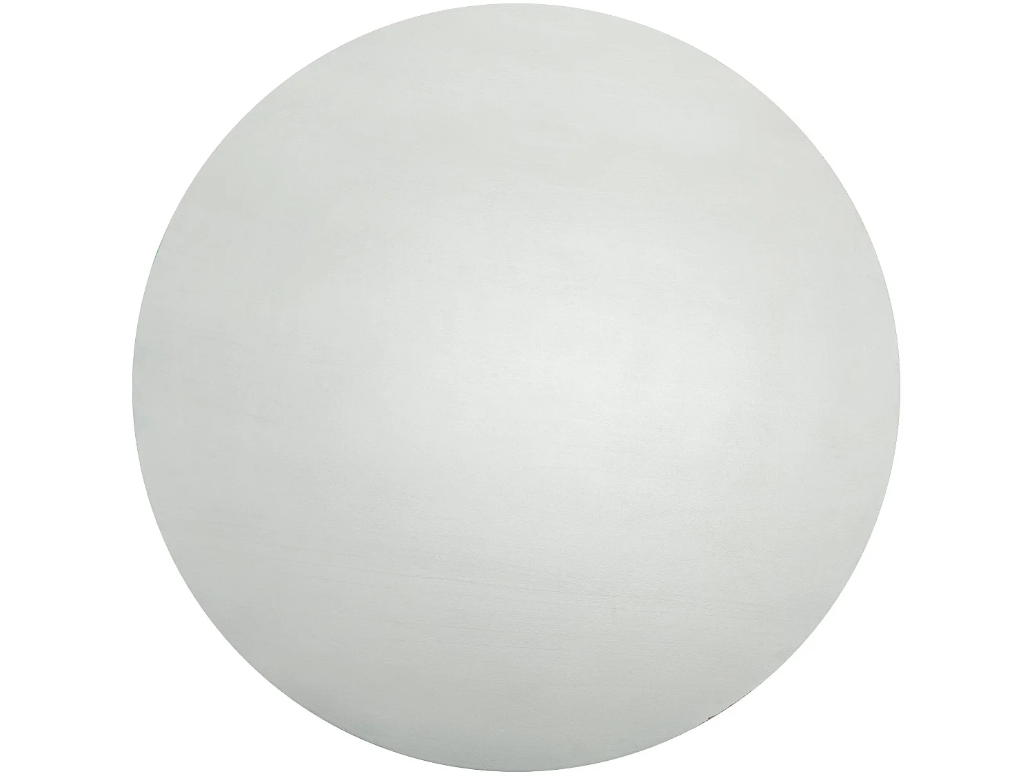 Table d'appoint - rond Ø 70 cm - Bois - Blanc antique - Morristown