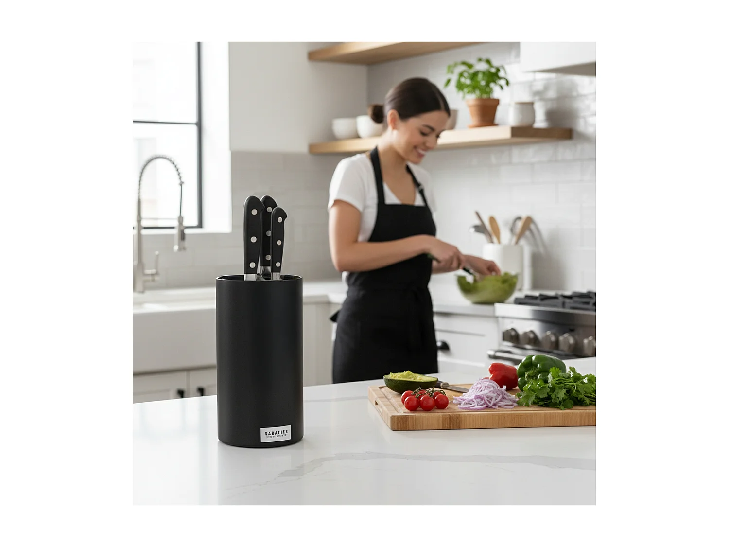 Bloc universel - Bloc tiges spaghetti noires Sabatier Trompette