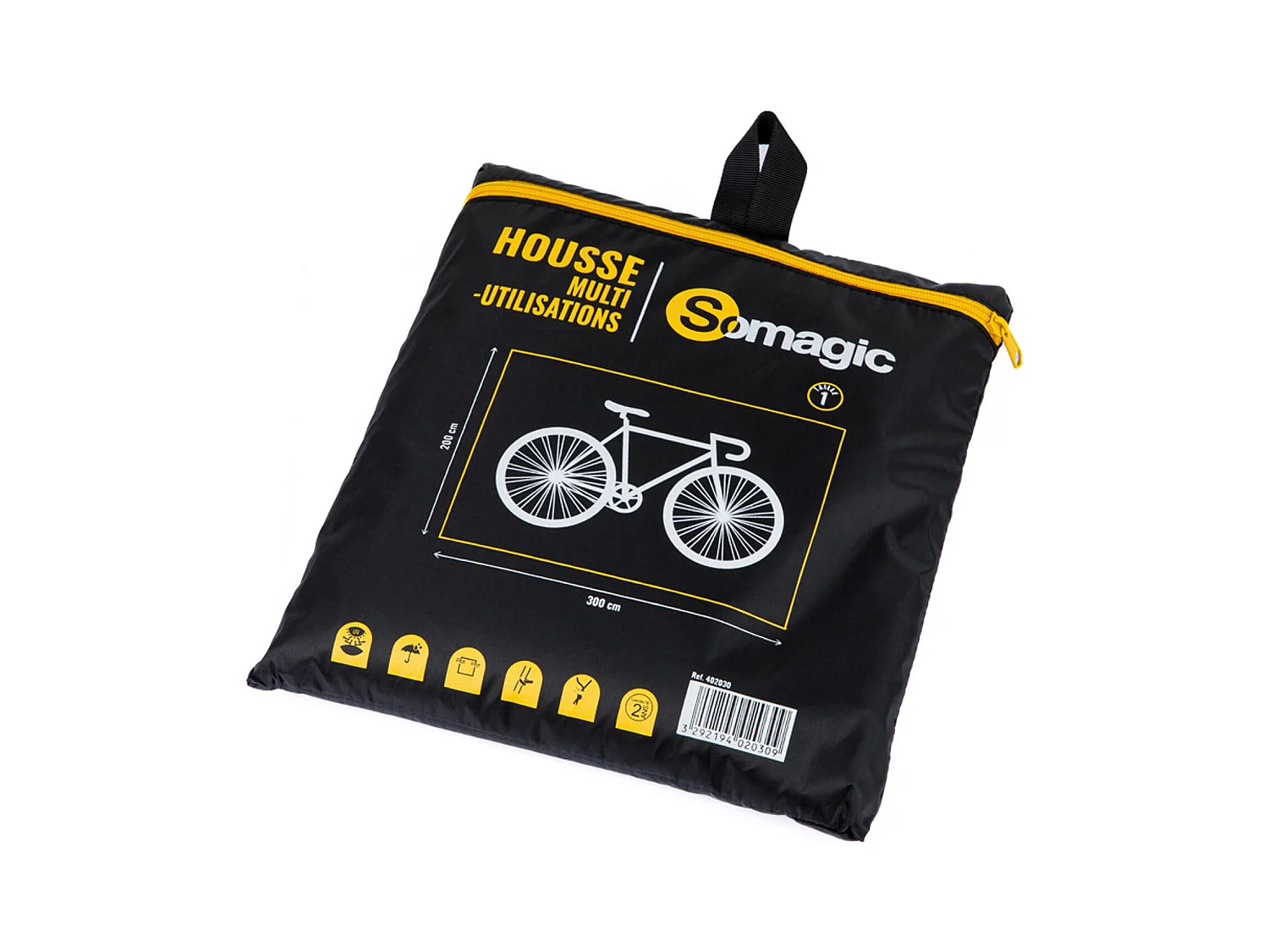 Housse plate multifonction L 200 x l 300 cm - SOMAGIC