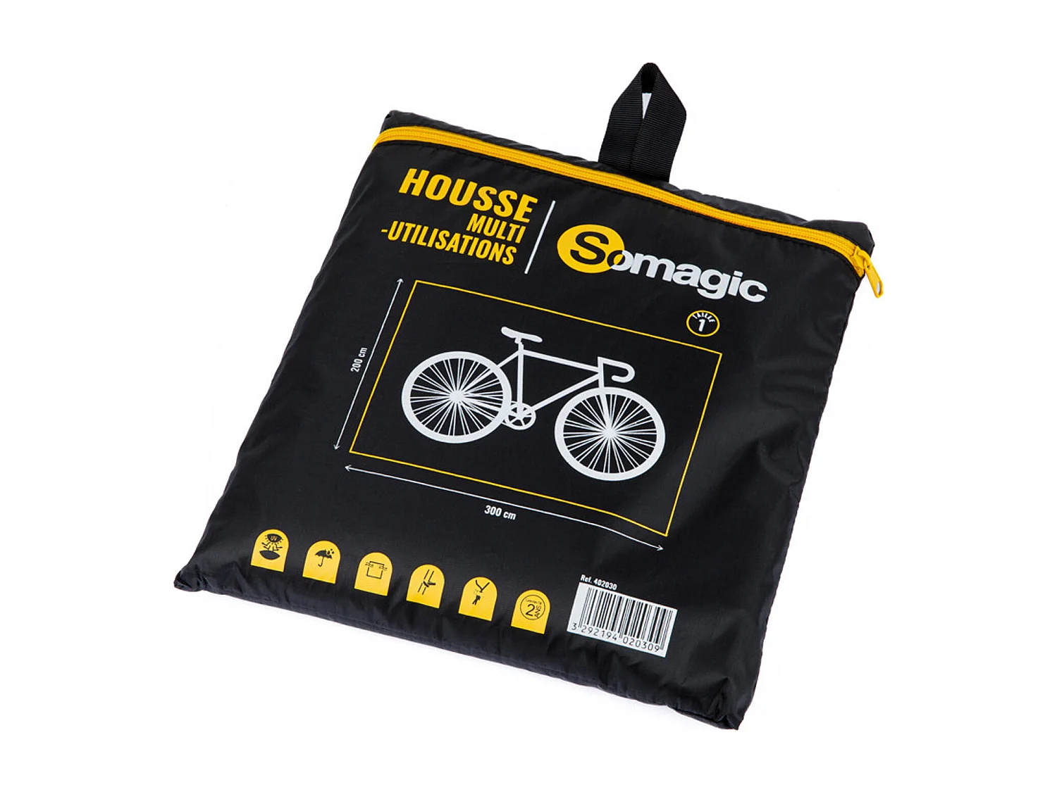 Housse plate multifonction L 200 x l 300 cm - SOMAGIC