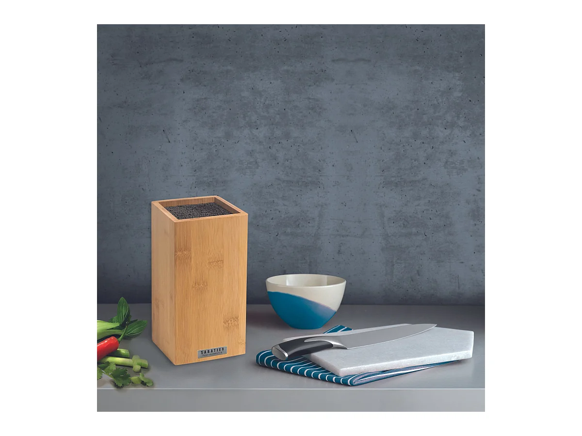 Bloc universel - Bloc bambou et tiges spaghetti noires