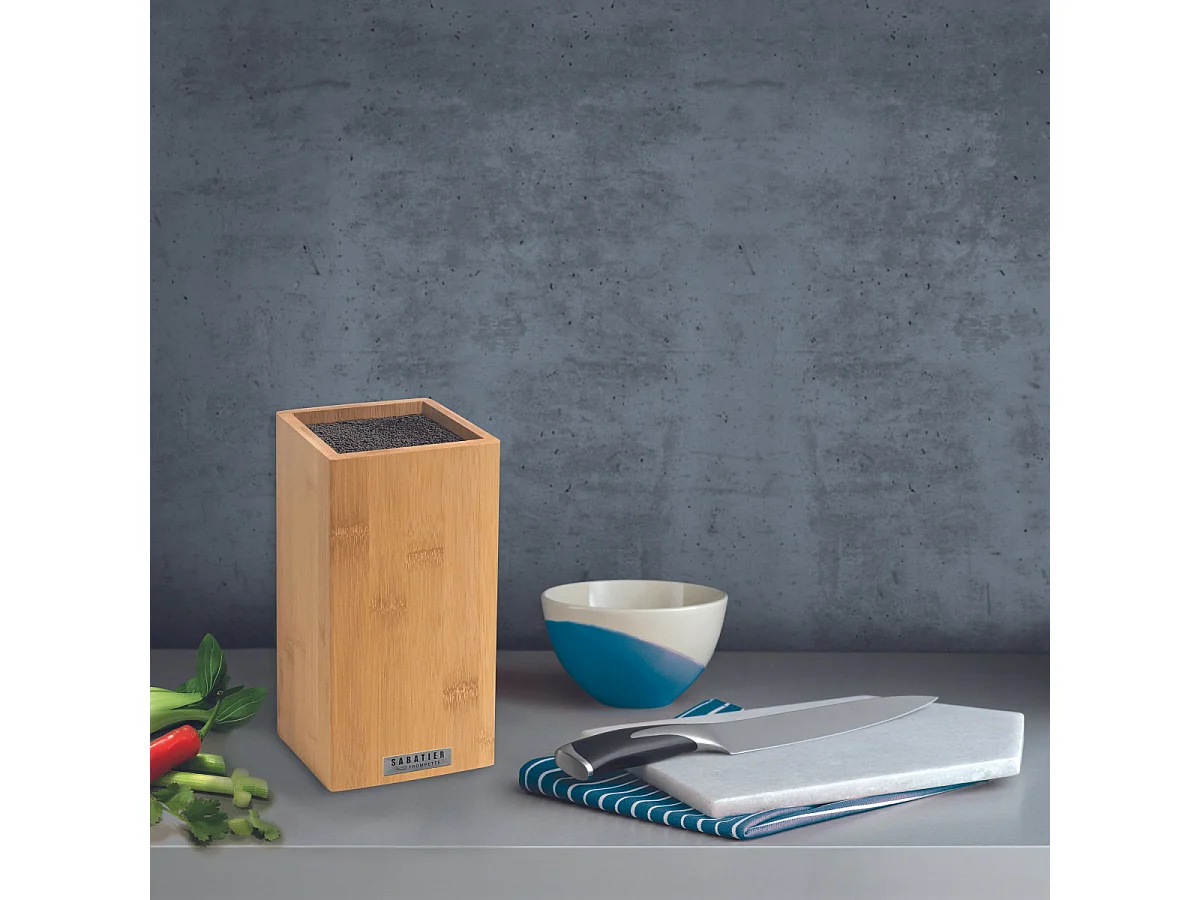 Bloc universel - Bloc bambou et tiges spaghetti noires