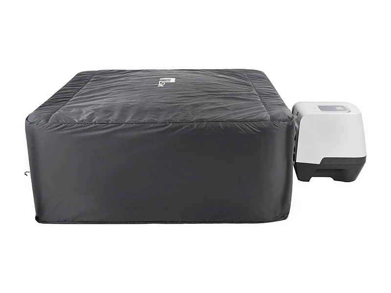 Housse de protection intégrale pour spa OSLO PLUS 6 places Ø 188 x 70cm noir