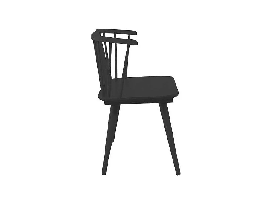Banc Design en Bois "Bobby" 120cm Noir