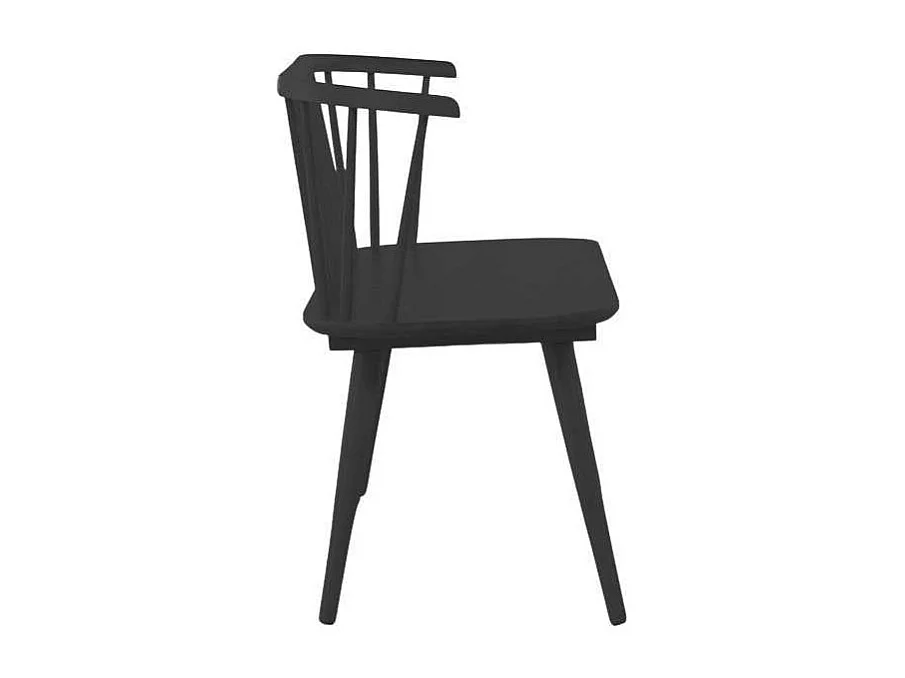 Banc Design en Bois "Bobby" 120cm Noir