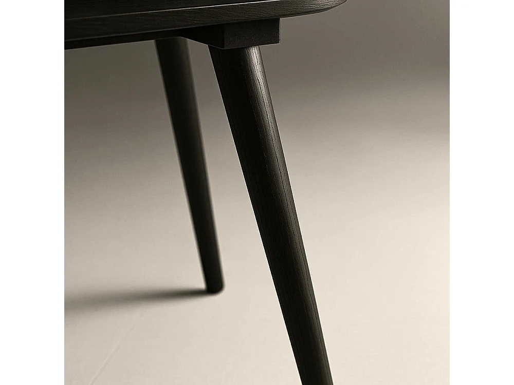 Banc Design en Bois "Bobby" 120cm Noir