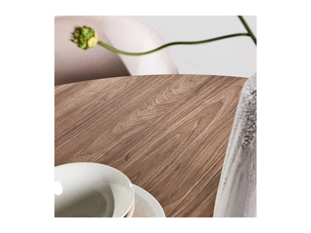 Table à Manger Ronde "Lanzo" 150cm Naturel