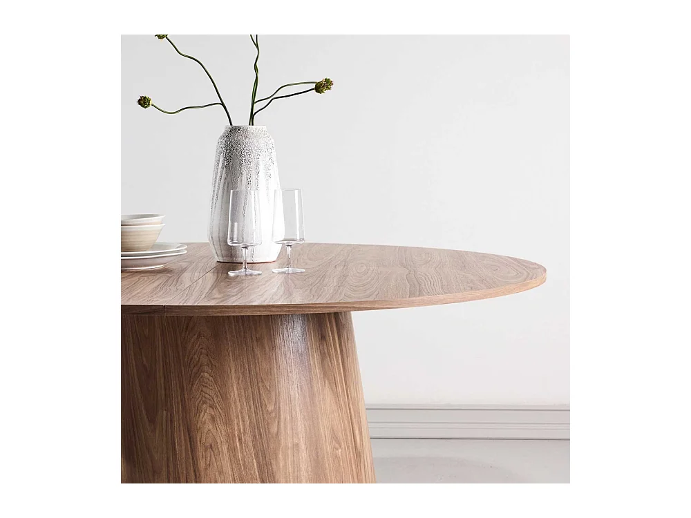 Table à Manger Ronde "Lanzo" 150cm Naturel