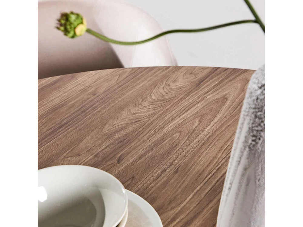 Table à Manger Ronde "Lanzo" 150cm Naturel