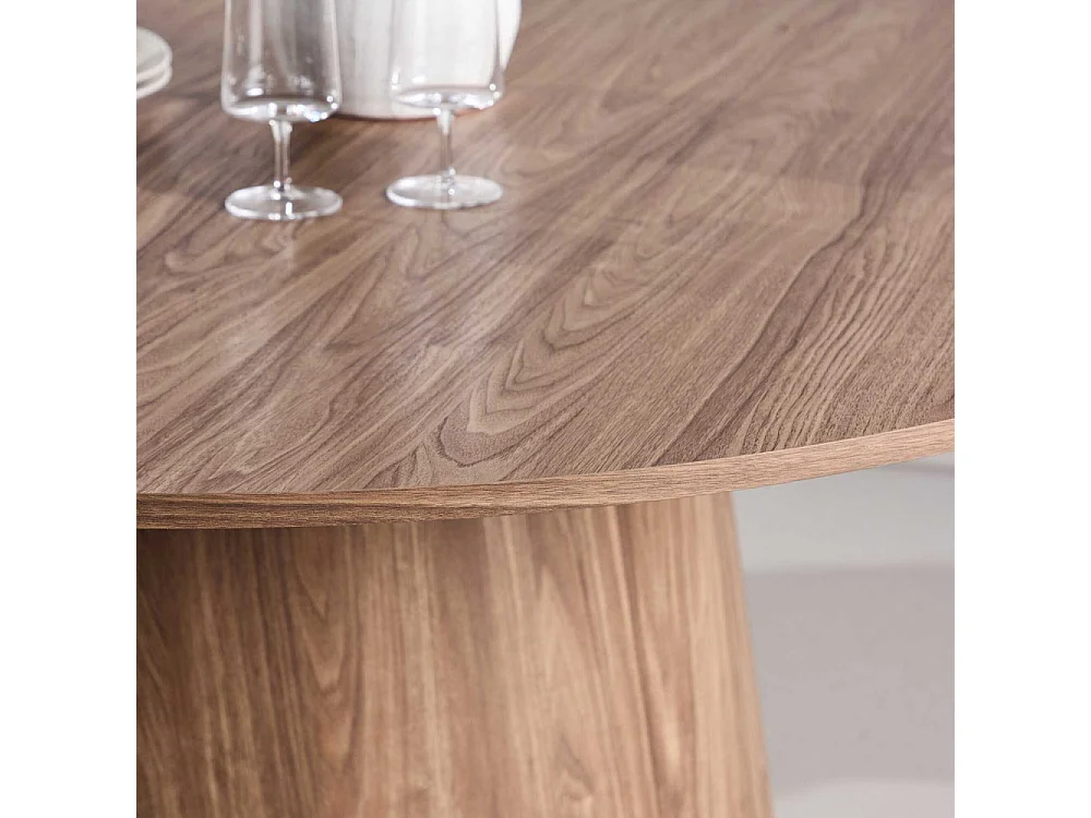 Table à Manger Ronde "Lanzo" 150cm Naturel