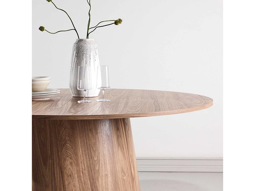 Table à Manger Ronde "Lanzo" 150cm Naturel