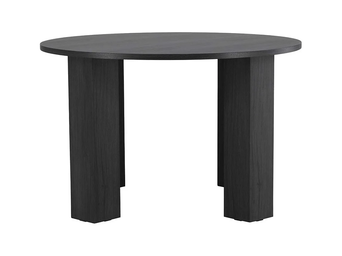 Table à Manger Design "Juno" 120cm Noir
