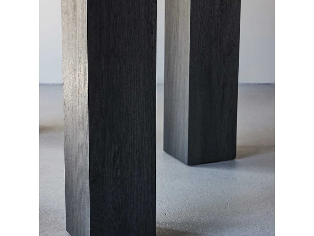 Table à Manger Design "Juno" 120cm Noir